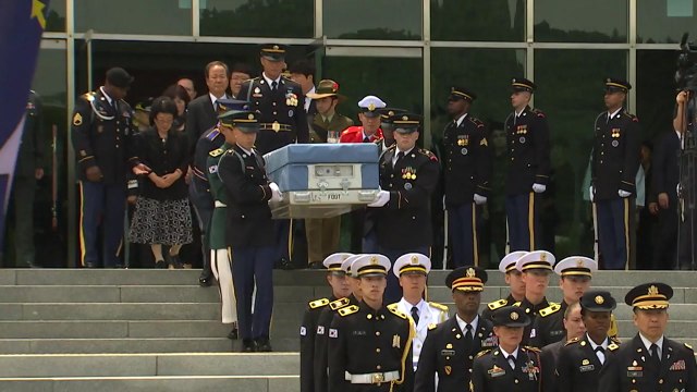 한미 전사자 유해 68년 만에 고국 품으로 / YTN