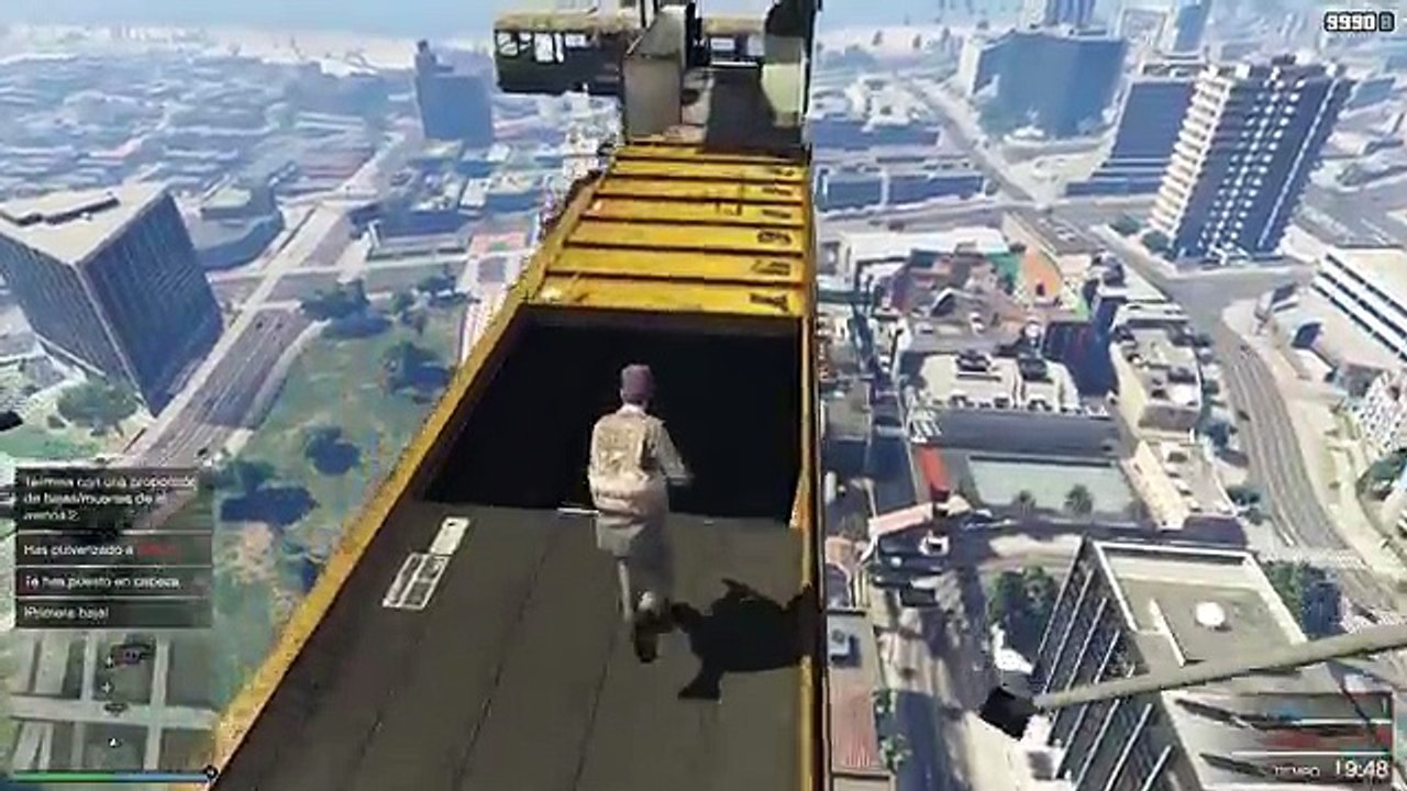 PARKOUR ALTURAS EXTREMAS EN GTA V!