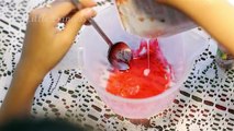 Cara mudah membuat slime - how to make slime-kids toys
