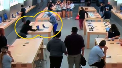 '애플매장 습격사건' 30초 만에 3천만 원어치 훔쳐 / YTN