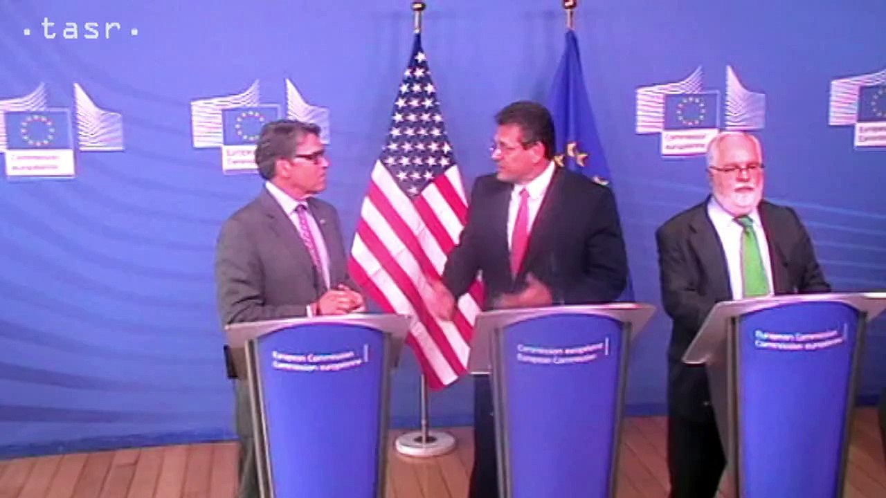 Šefčovič o zasadnutí Rady pre eneregtiku EÚ - USA v Bruseli