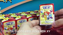 Pokemon XY Surprise Eggs: 10 Toys by Furuta Choco Egg