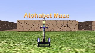 Learn the Alphabet for Toddlers, Preschoolers and Kindergarten - Alphabet Song Maze