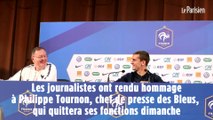 Les journalistes rendent hommage à Philippe Tournon, chef de presse historique de l'équipe de France