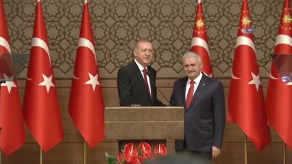 TBMM Başkanı Binali Yıldırım: "Şahsıma Tevdi Edilen Bu Şeref Madalyasını 40 Yılı Bulan Devlet ve...