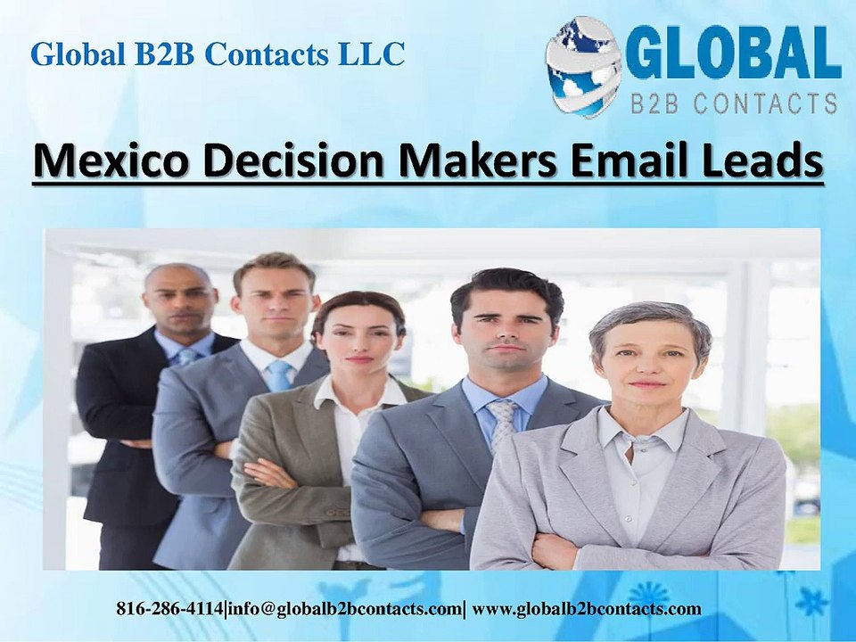 Mexico Decision Makers Email Leads