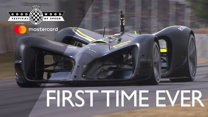 Roborace's first ever driverless hillclimb