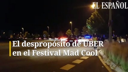 El despropósito de UBER en el Mad Cool Festival