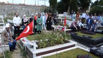 15 Temmuz Şehidi Mustafa Cambaz, Kabri Başında Anıldı