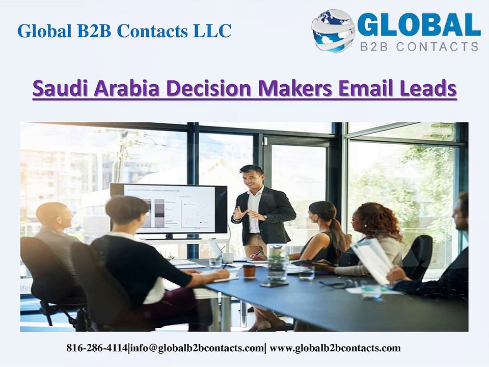 Saudi Arabia Decision Makers Email Leads