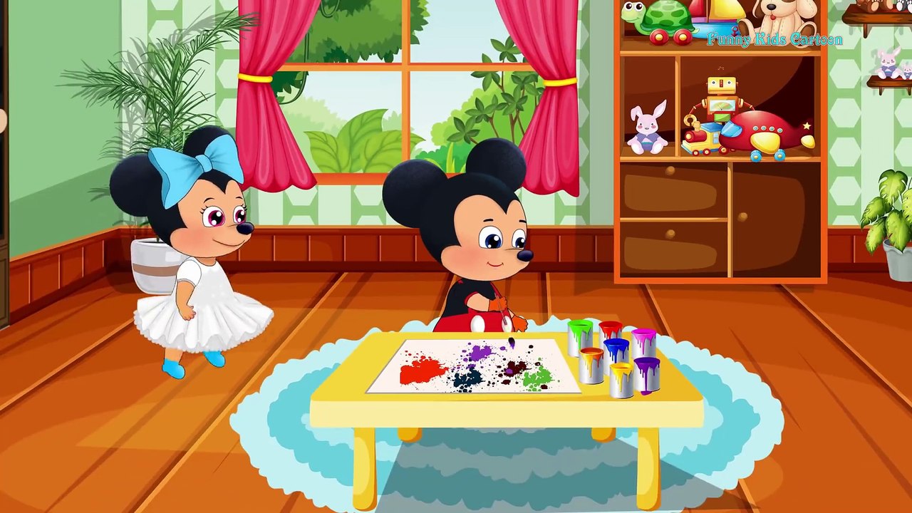 Music Cartoon   Rig a Jig Jig   Maddy Study Bad Because Of Sleeping In The Class Finger Family Song