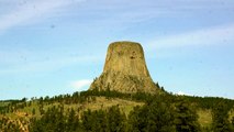 Devils Tower Rock Formation | FREE NATURE STOCK FOOTAGE