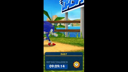Sonic Dash Classic Test