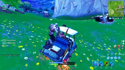 Reaching  MAX SPEED  In Golf Karts In Fortnite Battle Royale!