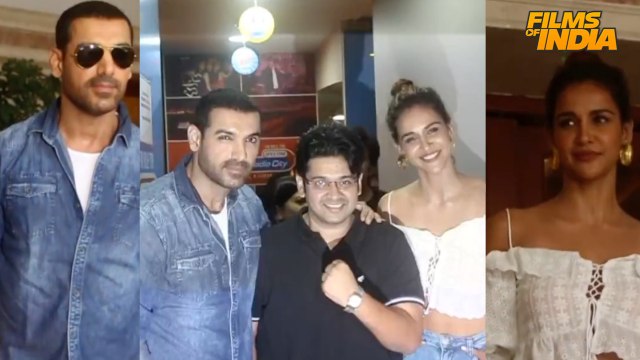 John Abraham And Aisha Sharma At Radio City to Promote Satyamev Jayate Movie