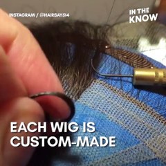 Viral in USA - Man creates realistic-looking wigs