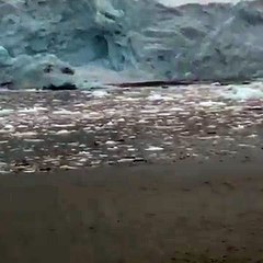 La fonte des glâces en Alaska