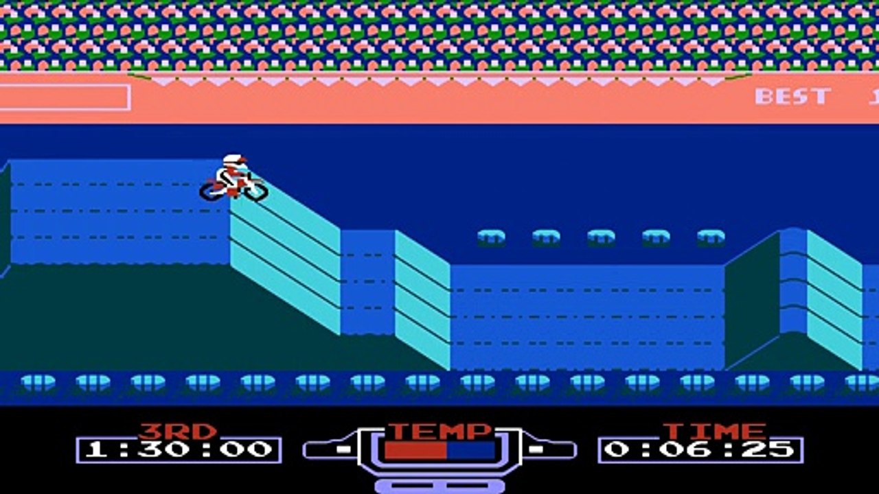 Remember NES: Excitebike Gameplay