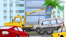 The Tow Truck & Police Car helps Car Friends Bip Bip Cars & Trucks Cartoon for children