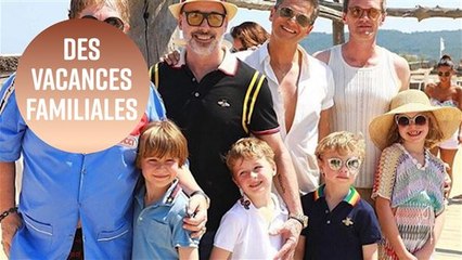 Elton John et Neil Patrick Harris : vacances en famille