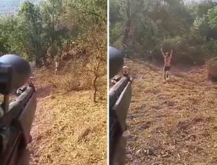 Jandarma, Teröristi Böyle Gözaltına Aldı