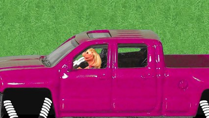 Kids Truck Fory - Mixing Colors & Monster Trucks For kids