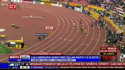 Jadi Juara Dunia, Zohri Bangga Cetak Sejarah untuk Indonesia