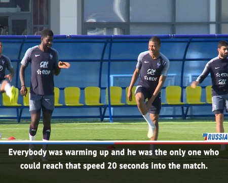 Griezmann lauds Mbappe's instant impact against Belgium