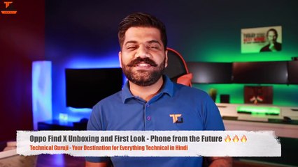 Oppo Find X Unboxing and First Look - Phone from the Future 