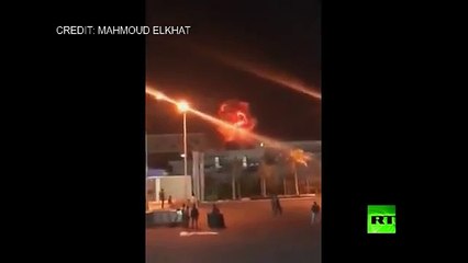 انفجار ضخم قرب مطار القاهرة