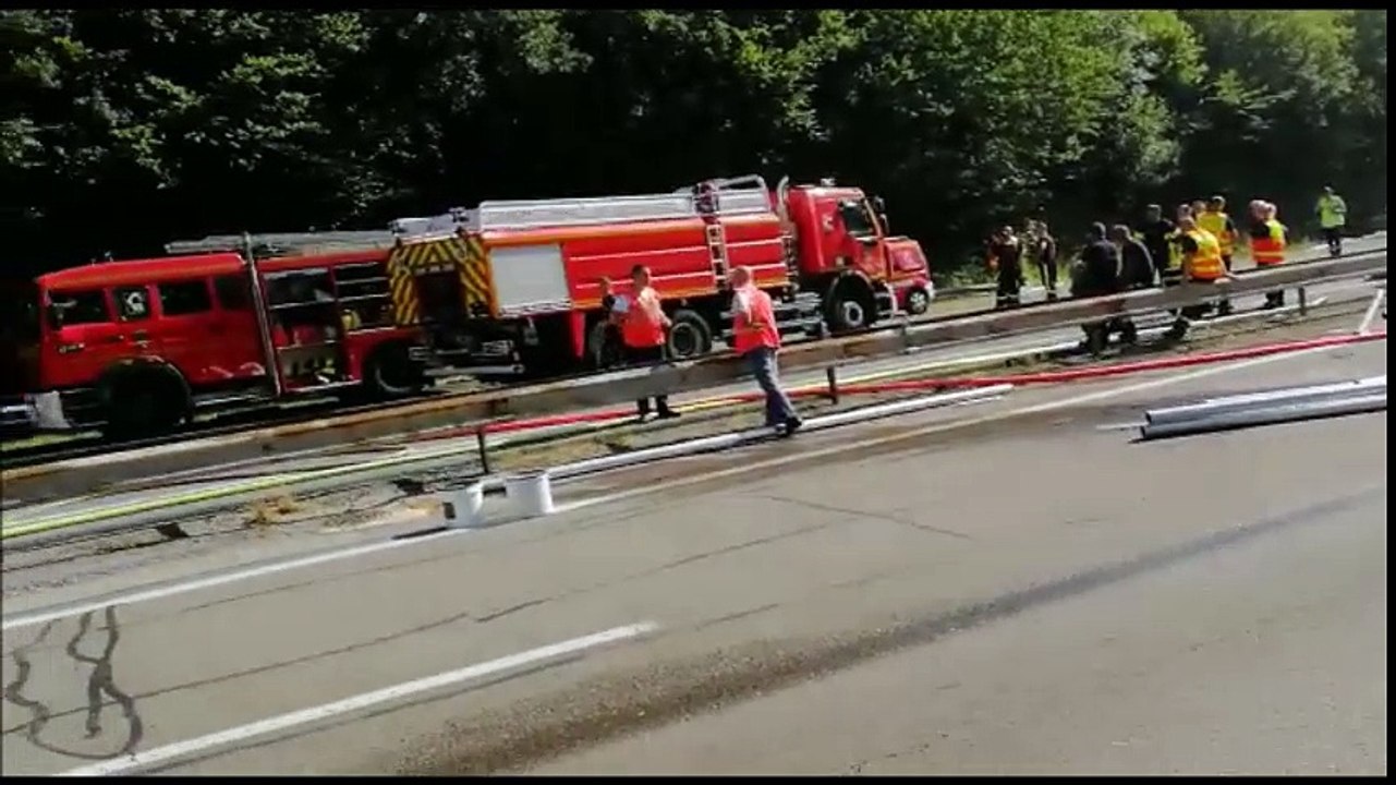Carambolage sur l’A36 (Doubs) : un mort et plusieurs blessés grave