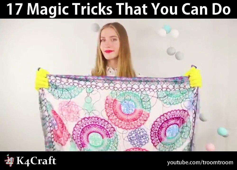 17 Magic Tricks That You Can Do ✨via: Troom Troom - easy DIY video tutorials, youtube.com/troomtroom