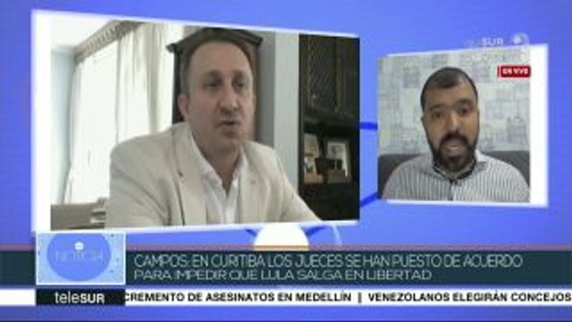 Campos: Procesos contra Lula buscan impedir su candidatura