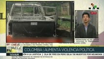 Colombia: lanzan operativo para capturar a asesinos de funcionarios