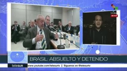 Brasileños siguen denunciando que Lula es un preso político