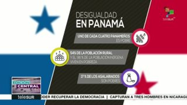 Crecimiento sostenido de Panamá no favorece a las mayorías sociales