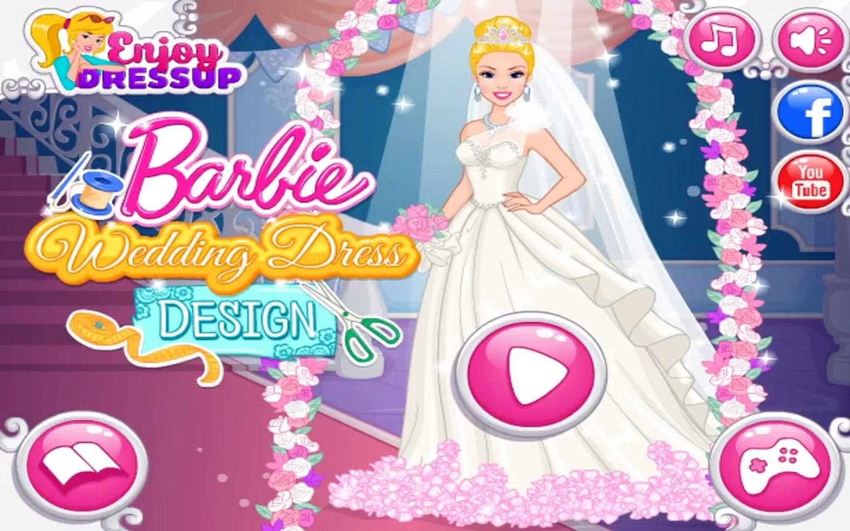 Barbie girl hot sale wedding dress