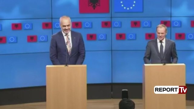 Report TV - Rama me Tusk: Të angazhuar për të zgjidhur problemet e vjetra me fqinjët