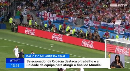 Selecionador da Cróacia fala em "milagre" na chegada ao campeonato do mundo