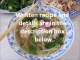 How To Make An Easy Pho/ Vietnamese Chicken Noodle Soup/ Recipe#129