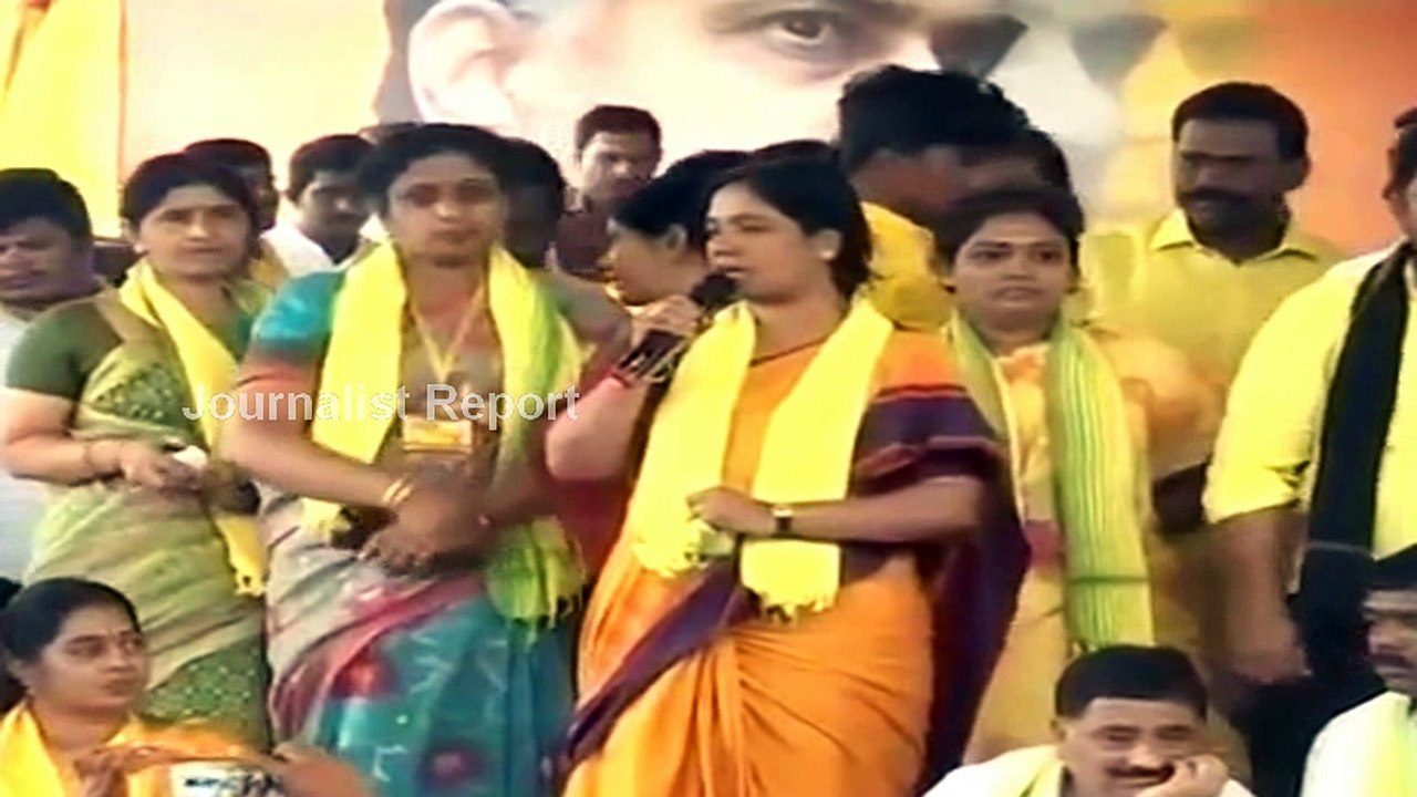 Paritala Sunitha Super Speech at TDP MPs Deeksha in Anantapuram