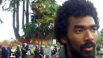 Occupy the Farm: Ashoka Finley Speaking During the UC Police raid, 5.14.2012