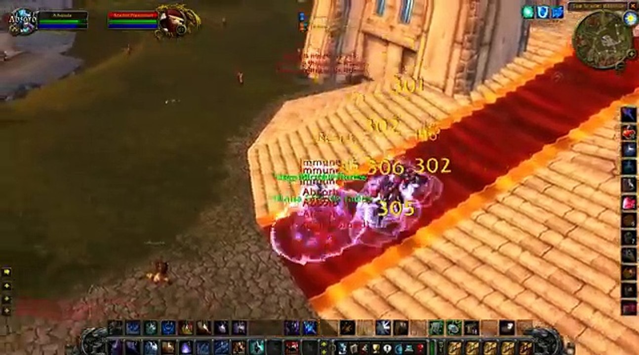 Vanilla WoW 60 Mage Tyrs Hand Elite AoE Farming