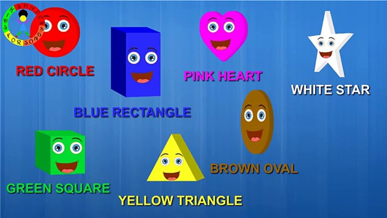 Shapes Colors Song  The Shapes Song  Learn Shapes And Colors Song For