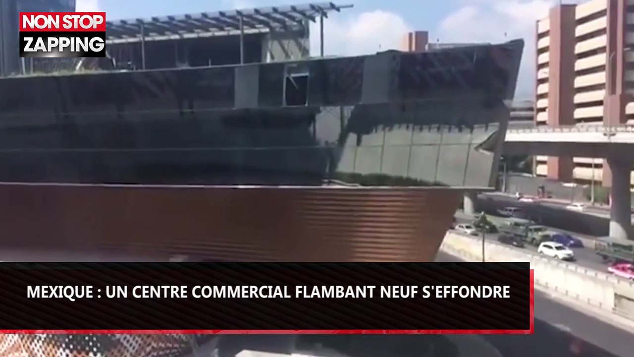 Mexique : Un centre commercial flambant neuf s'effondre ! (vidéo)