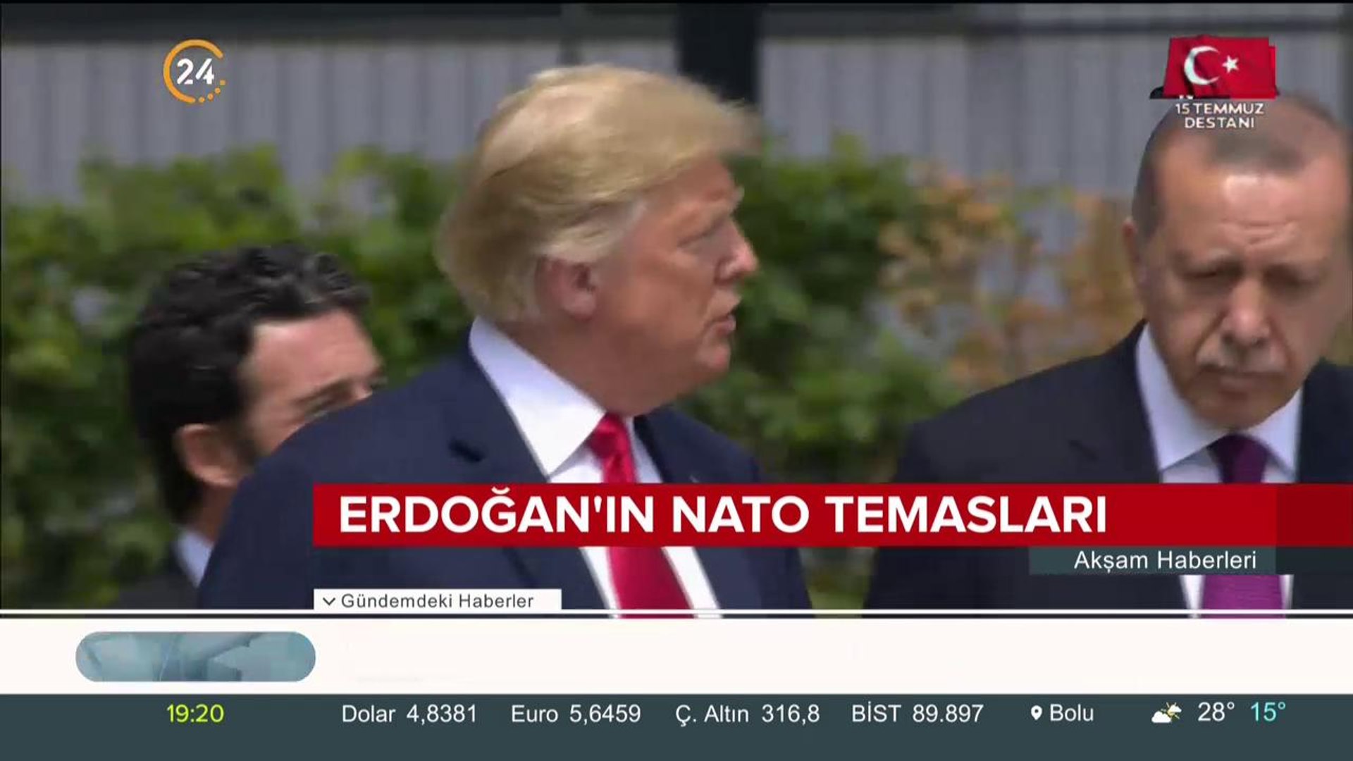 ⁣Erdoğan'ın NATO temasları