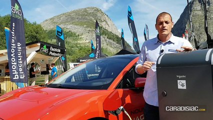 Salon de Val d'Isère 2018 -  Prise en mains de la Jaguar I-Pace