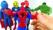 Learn Colors Finger Family Nursery Rhymes Superhero Compilation Play Doh Hulk Batman Body Paint Hand