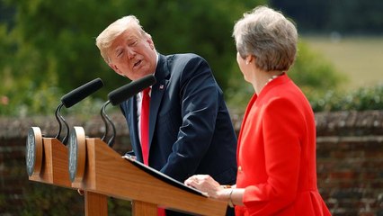 Trump se reconcilia con May tras sus críticas a la gestión del Brexit