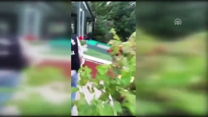 Adnan Oktar'ın oturduğu villaya yapılan baskın ve gözaltına alma görüntüleri - İSTANBUL